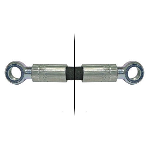 Latiguillo / tubo flex. O=1/4'' / O=1/4'' L=1470mm HACO