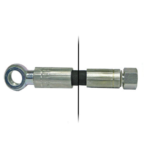 Latiguillo / tubo flex. O=1/4'' / T=1/4'' L=1470mm HACO