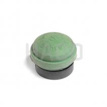 Goma mando de pie ''verde'' 37mm