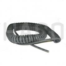 Cable espiral 4 hilos, 6m, HACO